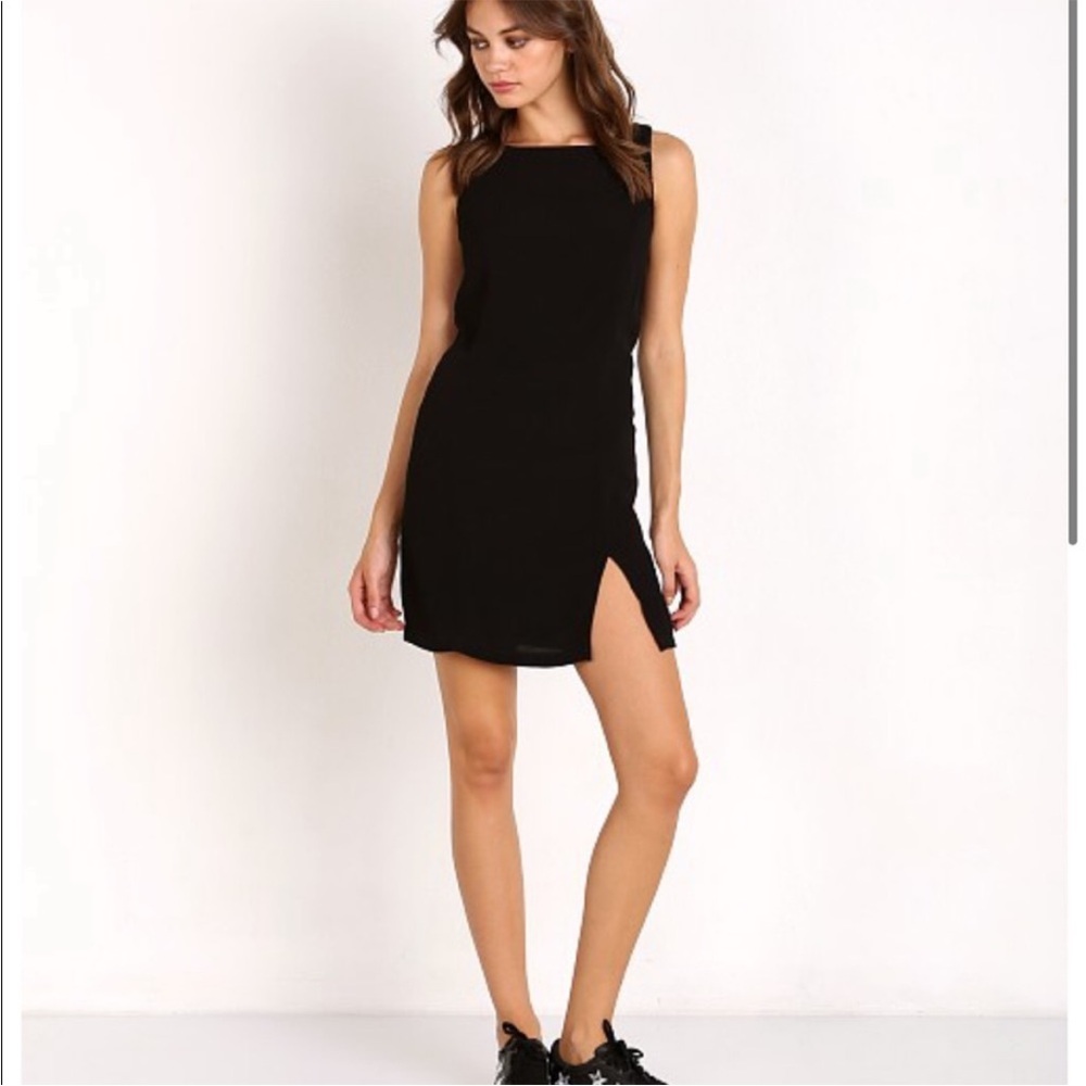 Flynn skye sleeveless mini dress with‎ side  slit XS